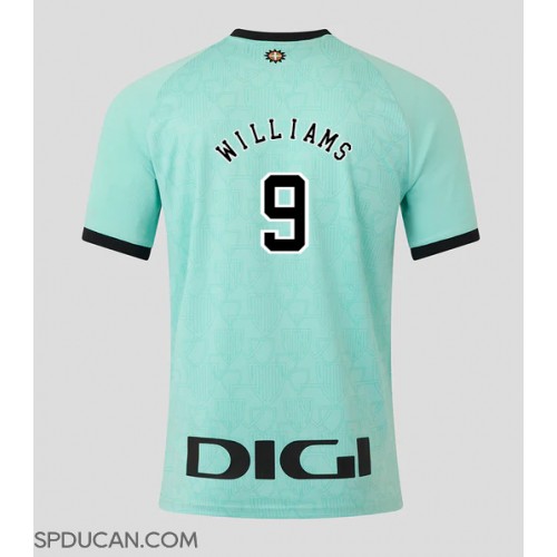 Muški Nogometni Dres Athletic Bilbao Inaki Williams #9 Rezervni 2025-26 Kratak Rukav